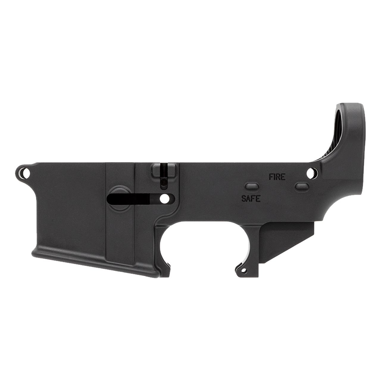 80% Lower Fire/Safe Marked - Anodized Black - polymer 80